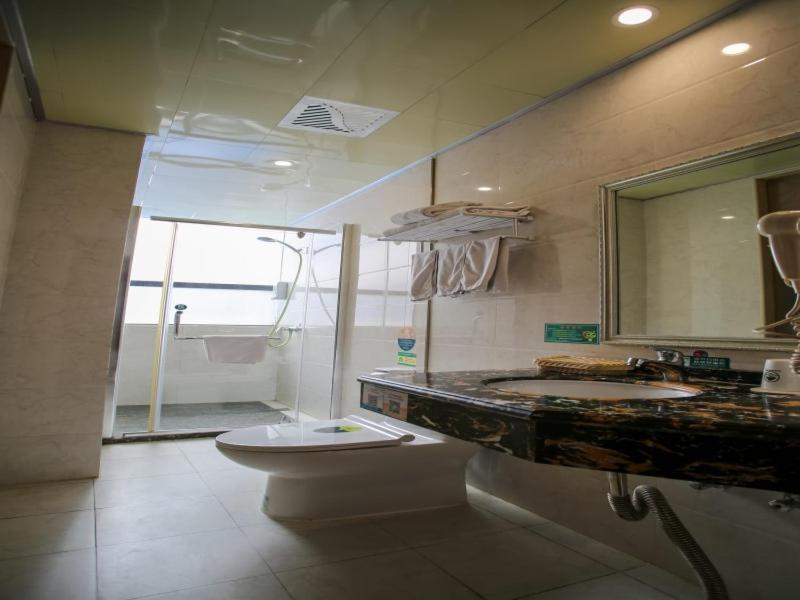 Greentree Inn Jiangsu Wuxi Yangjian Xihu Road Express Hotel מראה חיצוני תמונה