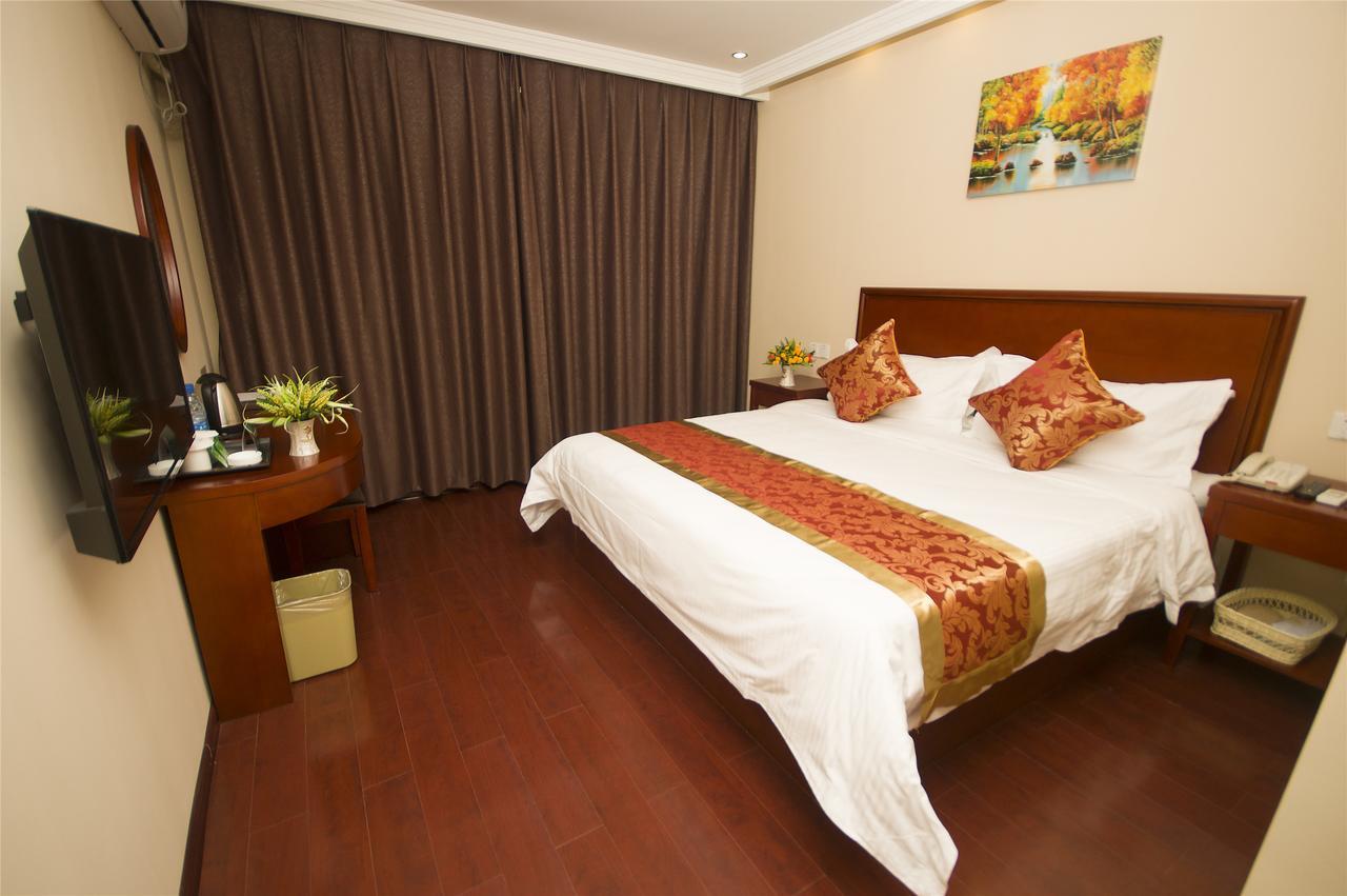 Greentree Inn Jiangsu Wuxi Yangjian Xihu Road Express Hotel מראה חיצוני תמונה